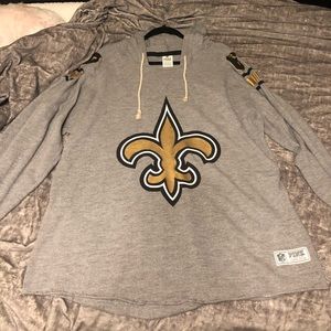 New Orleans Saints PINK hoodie